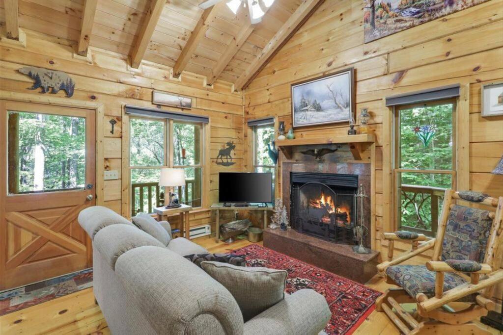 Open Studio Lodge At Little Rock Creek Cherry Log Exterior foto